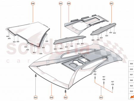 Photo of MESH REAR DECK LH…