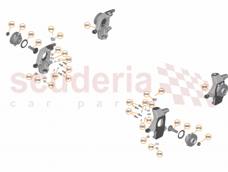 Photo of Upright Suspension Front RH Coupe…