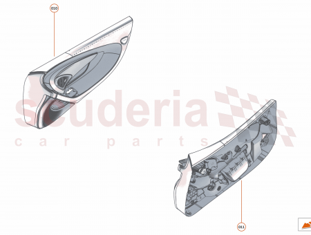Photo of ASSY COMPLETE DOOR CASING RH…
