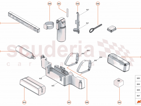 Photo of ASSY ACC LUGGAGE BIN HOLDER…