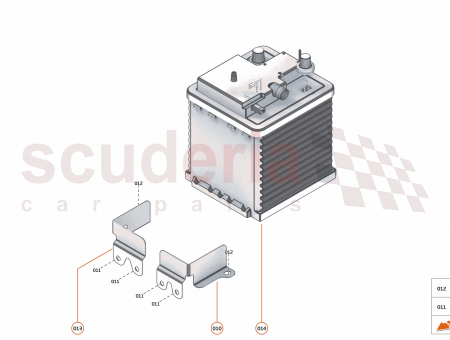 Photo of CLAMP LV BATTERY LH…