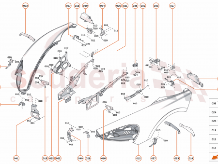 Photo of BRACKET FRONT FENDER SUPPORT RH…