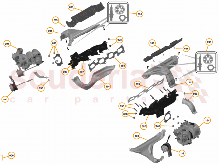 Photo of Heatshield Engine Turbocharger Small inc Bolt M6x10…