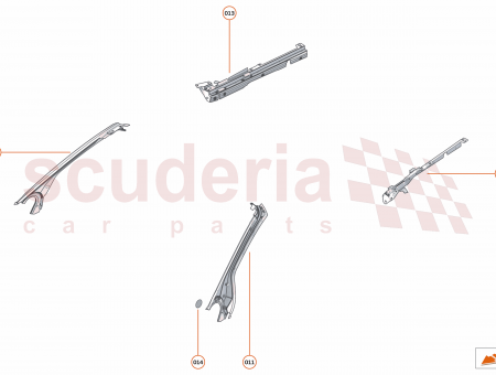 Photo of ASSY MTG BRKT BODYSIDE UPPER RR RH SPIDE…