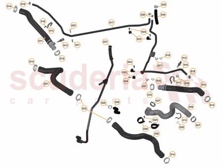 Photo of Hose Radiator Outboard RH…