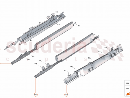 Photo of ASSY HAB CRADLE RH…