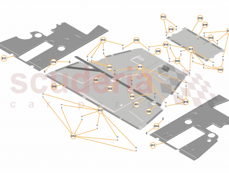 Photo of FOAM FLOOR PANEL ENGINE FUEL TANK INNER…