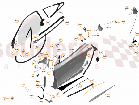 Photo of Door Inner Filler Block Assy LH…