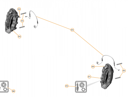 Photo of Bolt Brake Caliper Carbon Ceramic…