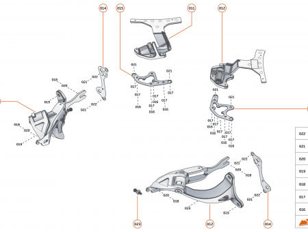 Photo of GASKET HINGE UPR STATIC…