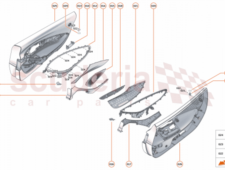 Photo of DOOR CAPPING PANEL AIRBAG LH…