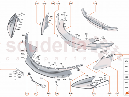 Photo of BRACKET PARKING SENSOR FRONT 1 540C…