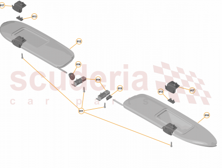 Photo of Bezel Sunvisor Hinge LH…