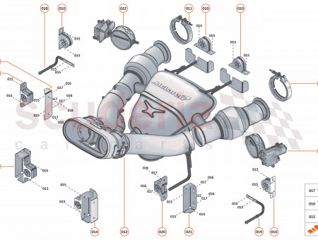 Photo of BRACKET RH RR MUFFLER…