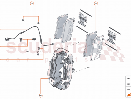 Photo of BRAKE CALIPER NO PAD CCMR FR RH 60TH…
