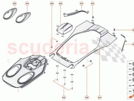 Photo of GRILLE REAR DECK MESH…
