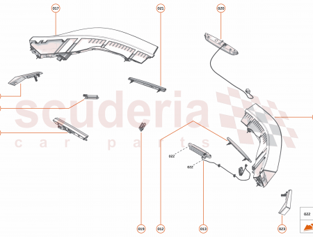 Photo of SIDE BEZEL RR RH SMOKED…