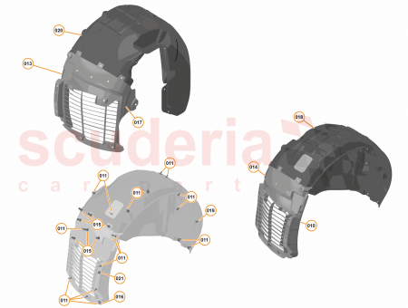 Photo of Wheel Arch Liner Front Front LH…