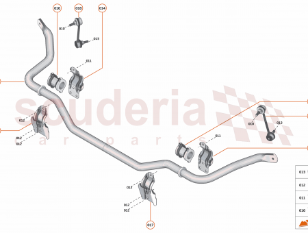 Photo of BRACKET ANTI ROLL BAR BUSH FRONT…