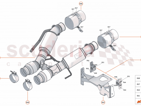 Photo of ASSY MUFFLER SPT VALVED WITHOUT ESG CN KR…