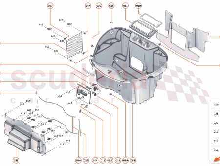 Photo of LUGGAGE BIN FIXING CAP PERIMETER LH…