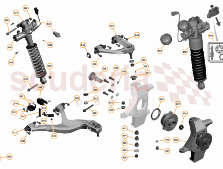 Photo of Bracket Sensor Wishbone Displacement Front RH…