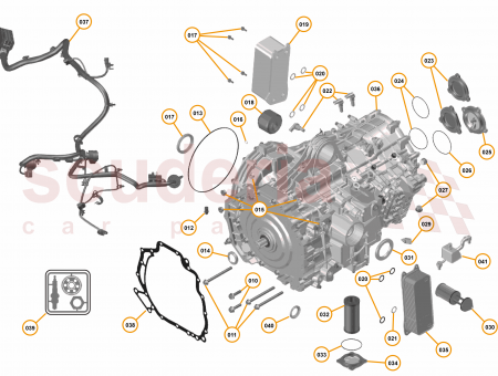 Photo of O ring Transmission Secondary Shaft Cover…