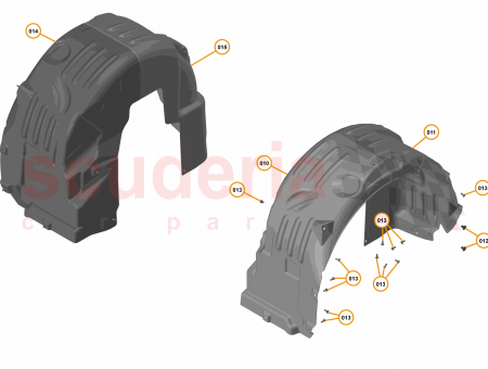 Photo of WHEELARCH LINER REAR REAR RH…