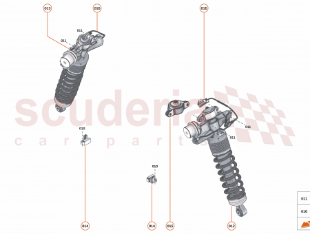 Photo of SUSPENSION UNIT NOSE LIFT FRONT LH…