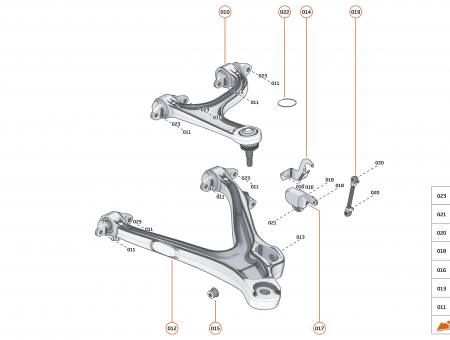 Photo of ASSY WISHBONE LWR RR LH…