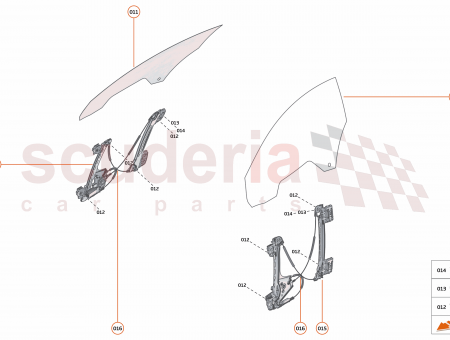 Photo of REGULATOR DOOR GLASS LH…