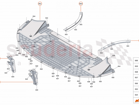 Photo of GUIDE VANE FRONT LH…