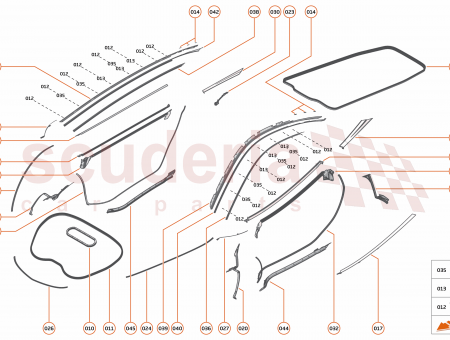 Photo of SEAL BELT DOOR INR RH…