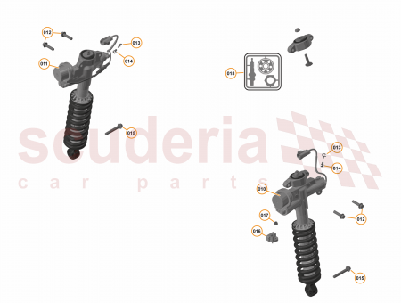 Photo of Suspension Unit Rear LH GT…