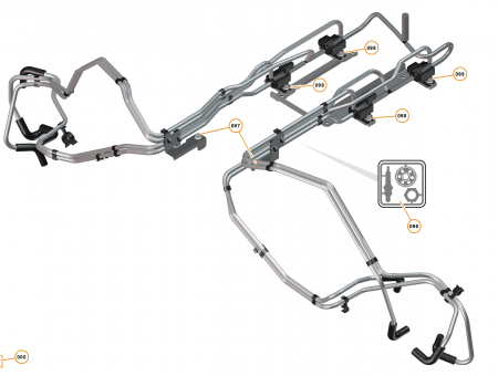 Photo of Bolt Bracket Vacuum Lines Engine…