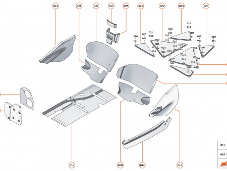 Photo of NVH STRUCTURAL SEAT PNL UPR MI…