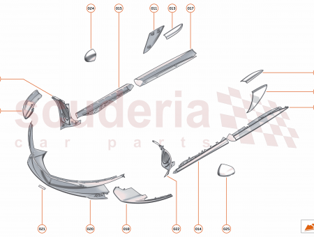 Photo of DOOR SKIRT OUTER CARBON RH…