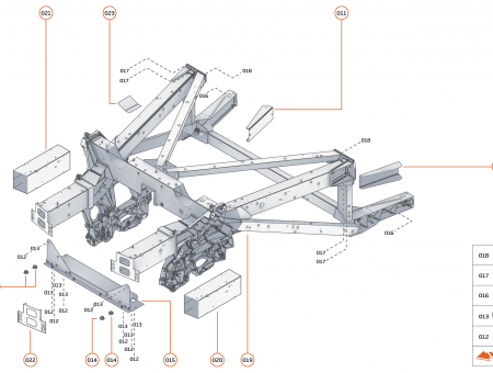 Photo of REAR CRASH CAN LH…