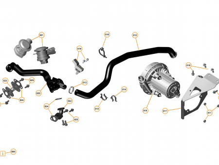 Photo of Pipe Secondary Air Injection Valve to Cylinder Head…