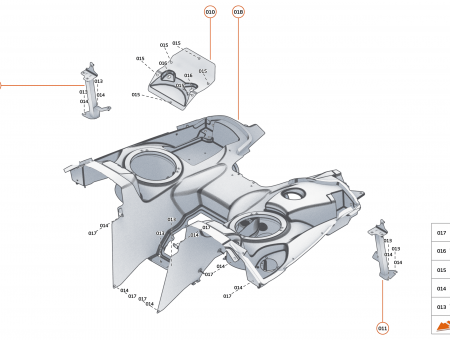 Photo of ASSY REAR BULKHEAD ACCESS PANEL…