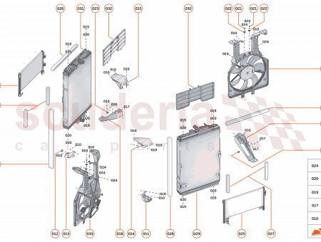 Photo of BRACKET RADIATOR MOUNTING UPPER RH…