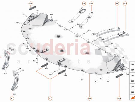 Photo of GUIDE VANE FRONT RH INT…