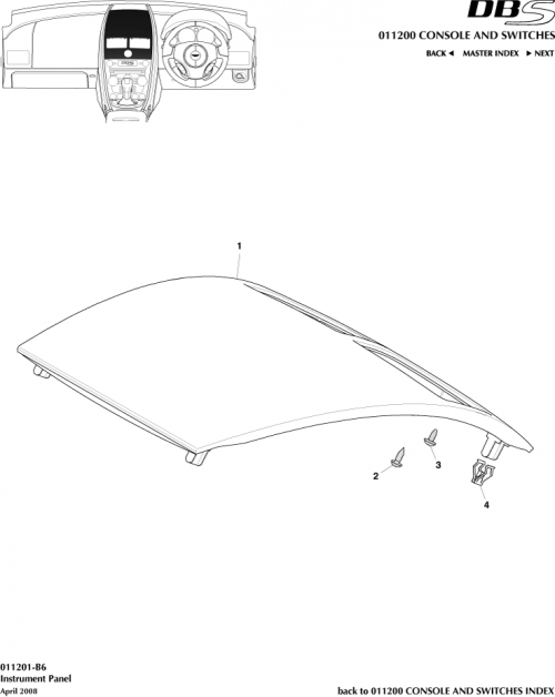 Part Diagram for Aston Martin BD33-045J10-FA