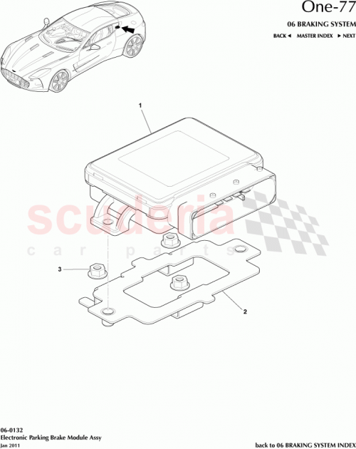 Part Diagram for Aston Martin AY93-2C496-AA