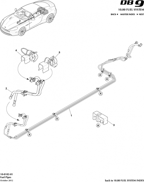 Part Diagram for Aston Martin 7G43-9F911-AA