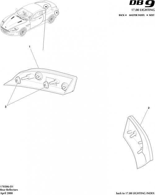 Part Diagram for Aston Martin 4G43-13A570-AA
