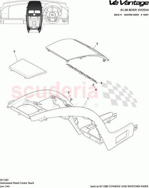Part Diagram for Aston Martin 9G33-047A04-BB