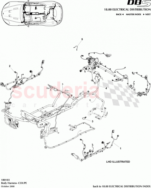 Part Diagram for Aston Martin 8D33-14631-BC