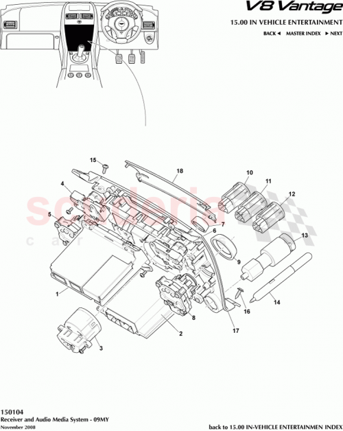 Part Diagram for Aston Martin AG333710620