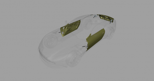 Part Diagram for Aston Martin HY53-C406A10-AC